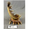 Image 2 : Vintage Resin Moose Antler Décor. Approx. 6.5"H