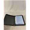 Image 2 : Empty Coin Collection Zip Up Binder Book & Misc Mexico And USA Coins
