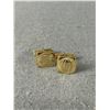 Image 2 : Bag w/ Variety Vintage & Modern Gold Plated Cufflinks, Tie Bar & Tie Pin