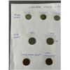Image 2 : Vintage Canadian Coins Including Silver Dimes & Others. Dates On Paper