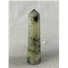 Image 2 : 5" Selenite Wand & 3.5" Labradorite Tower. Retails $150.00 Each