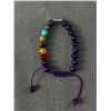 Image 2 : New Black Tourmaline Adjustable Ring & New Chakra Amethyst Bracelt Retails $150.00