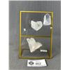Image 1 : Clear Quartz Crystal Display. Retails $300.00