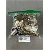 Image 2 : 2 Bags w/ Misc Costume Jewelry & Parts