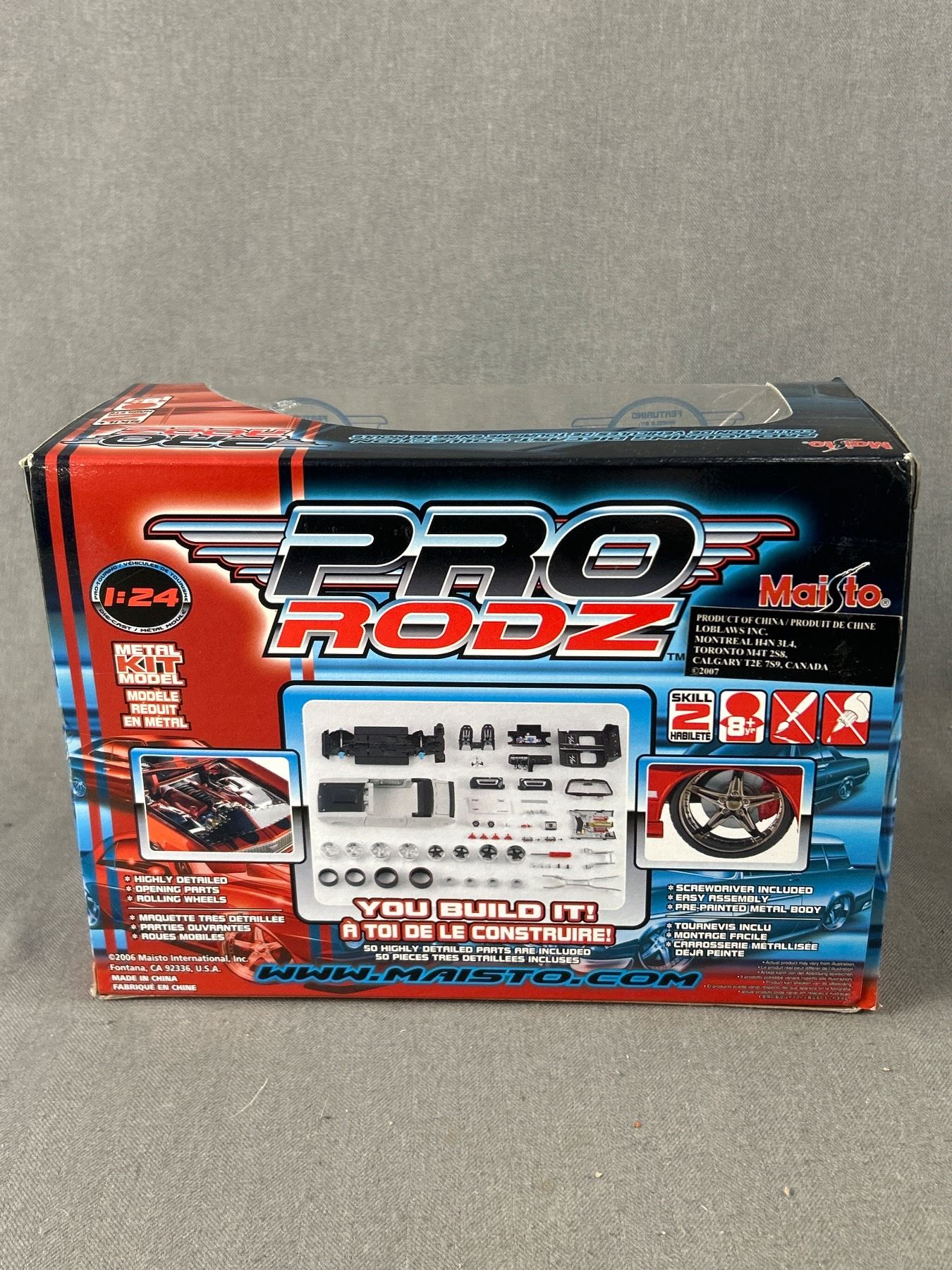 Pro Rods Diecast Lot of 3 Various Die Cast Cars. Pro Rodz 1:24 Scale Diecast Model Kit ...