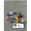 Image 2 : Nice Lot of Various Gemstones, Crystals and Amethyst Cluster