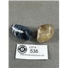 Image 2 : A Very Nice Sodalite Stone with a Natural Citrine Stone