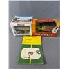 Image 1 : John Deere Trail Type Mower User Guide Plus a HO Scale Train Decoration and a Home Hardware Die Cast