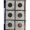 Image 4 : Lot of Varous Canadian Quarters in 2x2 Holders