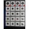 Image 1 : Lot of Varous Canadian Coins in 2x2 Holders