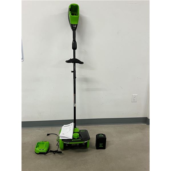 See Description: Greenworks 80V 12" Cordless Electric Snow Shovel