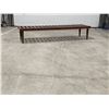 Image 7 : Long & Low Mid Century Bench / Coffee Table - Approx: 60 x18" & 11.5"T