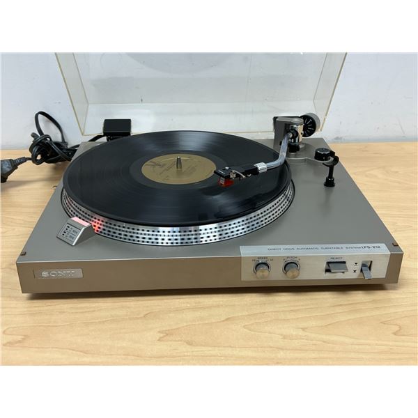 Sony Direct Drive Automatic Turntable PS-212