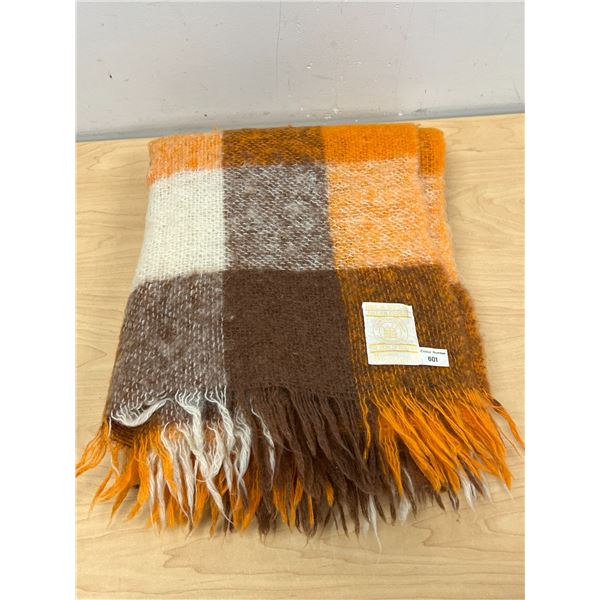 Hudson's Bay Company HBC Mohair Throw Blanket - Approx: 50x62"