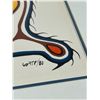 Image 6 : Johnson Meekis Framed Art - Approx: 15.5x12" see all photos