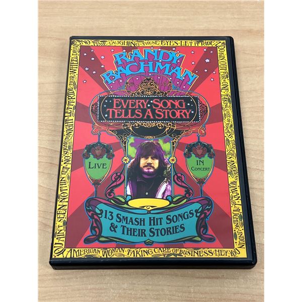 Randy Bachman Every Song Tells A Story Recorded Live Vancouver East Cultural Centre DVD