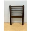 Image 5 : Mid Century Folding Magazine Rack / Holder - Approx: 24x17"