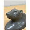 Image 5 : Nice Figural Bear Head Sculpture - Approx: 7"W 4"T