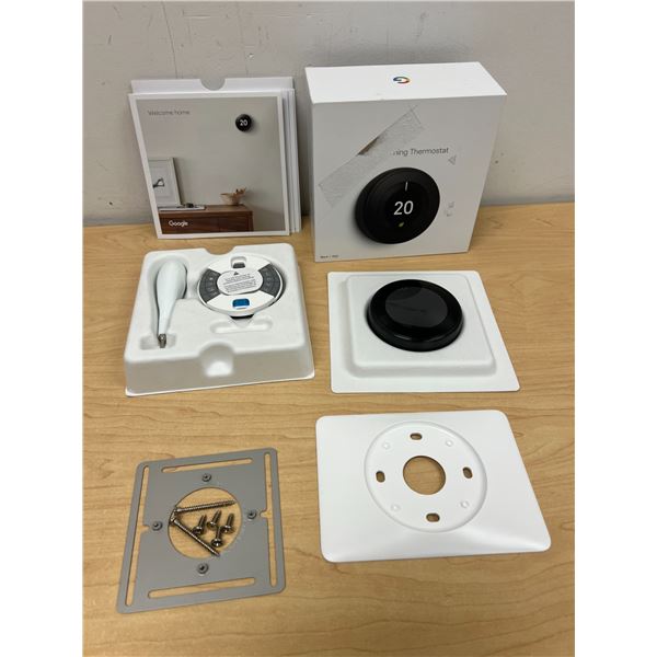 Google Nest Learning Thermostat - open box, not tested - see all photos