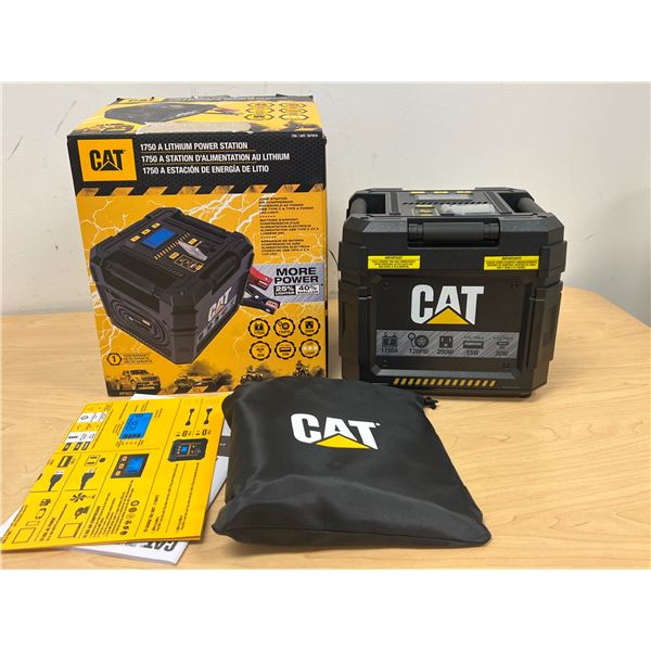 CAT Lithium Power Station 1750A - see all photos for details