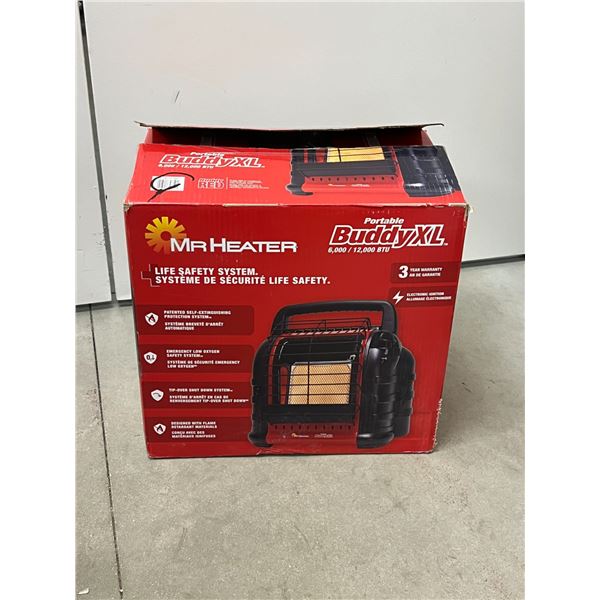 Mr. Heater Buddy XL Portable 6000/12000 BTU Propane Heater
