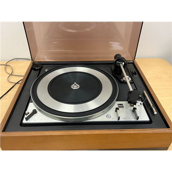 Vintage Dual 1218 Turntable Record Player