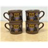 Image 1 : 4 Sadler (England) Owl Theme Coffee Mugs Cups