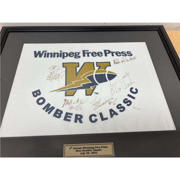 Bomber Classic - Winnipeg Blue Bombers / Winnipeg Free Press 74/300 (Frame: 22x18")