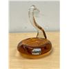 Image 4 : Vintage Hand Made Czech Art Glass Swan Bird - Approx: 5.5"T 5"W