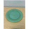 Image 3 : 2 Fire King Jadite Restaurant Ware Plates 6.75" excellent used condition