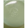 Image 5 : 2 Fire King Jadite Restaurant Ware Plates 6.75" excellent used condition