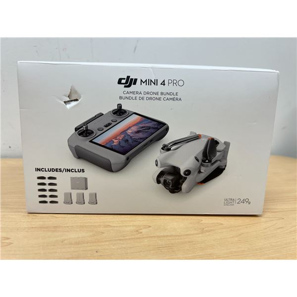 dji Mini 4 Pro Camera Drone Bundle - not tested, see all photos for details