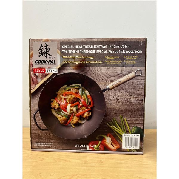 Cook-Pal Special Heat Treatment Wok 36CM see all photos
