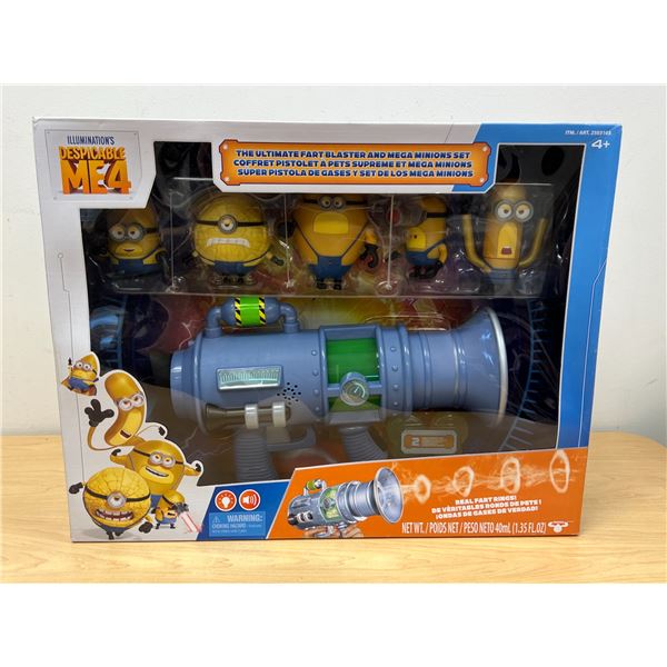 Despicable ME 4 - The Ultimate FART Blaster & Mega Minions Set - appears new