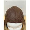 Image 6 : Vintage WW2 or similar Leather Flight Helmet - see all photos for details