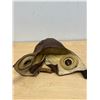 Image 7 : Vintage WW2 or similar Leather Flight Helmet - see all photos for details