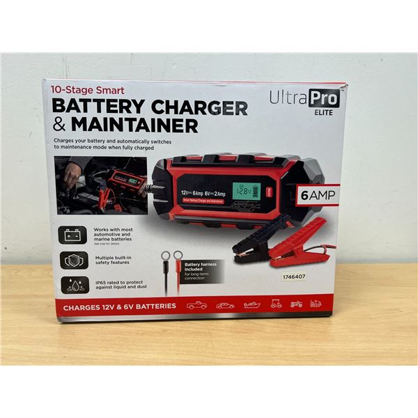 10-Stage Smart Battery Charger & Maintainer - see all photos