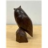 Image 5 : Abstract Wood Carved Owl Figure - Approx: 7"T