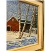 Image 4 : Original Winter Farm Scene - Geoff Dixon (frame approx: 16x20")