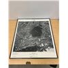 Image 2 : West Hawk Lake Aerial Photo Map - Frame approx: 24.25x27.75"