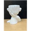 Image 3 : Abstract Ceramic Head Vase / Planter 8"T 7"W