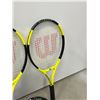 Image 3 : 2 Wilson Titanium Advantage Tennis Racquets & One cover - some use, see photos