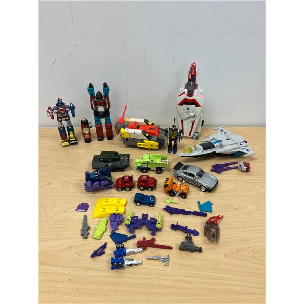 Vintage Transformers Lot - see all photos for contents and details - condition varies