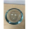 Image 3 : Substantial Thick / Heavy Art Glass Centerpiece / Bowl 9"W 3.5"T see photos