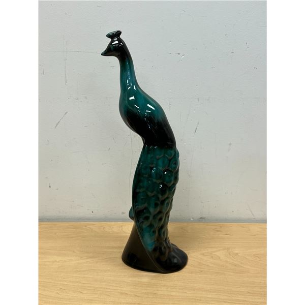 Blue Mountain Pottery BMP Large Peacock - Approx: 17.75"
