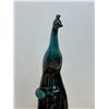 Image 5 : Blue Mountain Pottery BMP Large Peacock - Approx: 17.75"