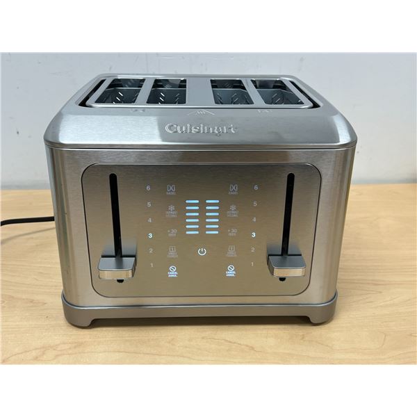 Cuisinart Touch Screen 4 Slice Toaster - tested quickly and worked - light use
