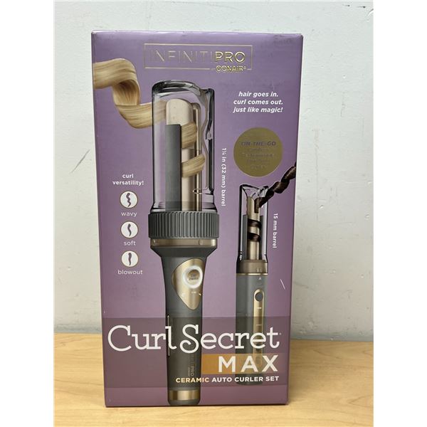 New Conair Infiniti Pro Curl Secret Max Ceramic Auto Hair Curler Set - see all photos