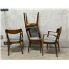 Image 1 : 4 AMAZING Mid Century Dining Chairs - 2 Arm Chairs & 2 Side Chairs