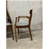 Image 2 : 4 AMAZING Mid Century Dining Chairs - 2 Arm Chairs & 2 Side Chairs